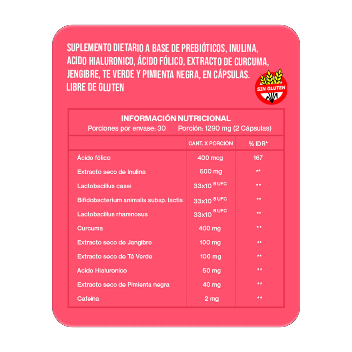 Inflamoff ® (60 capsulas)